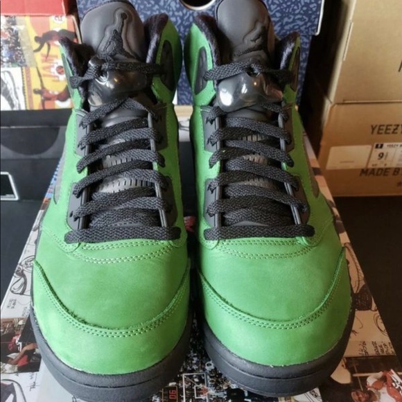 retro 5s green